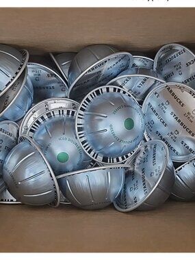 Starbucks Nespresso Vertuo Iced Double Espresso Vanilla Capsules 64 BULK COUNT